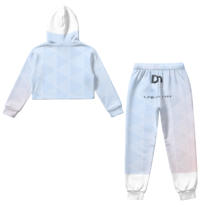 カスタムプリント ガールズ長袖スポーツセット | CZH10