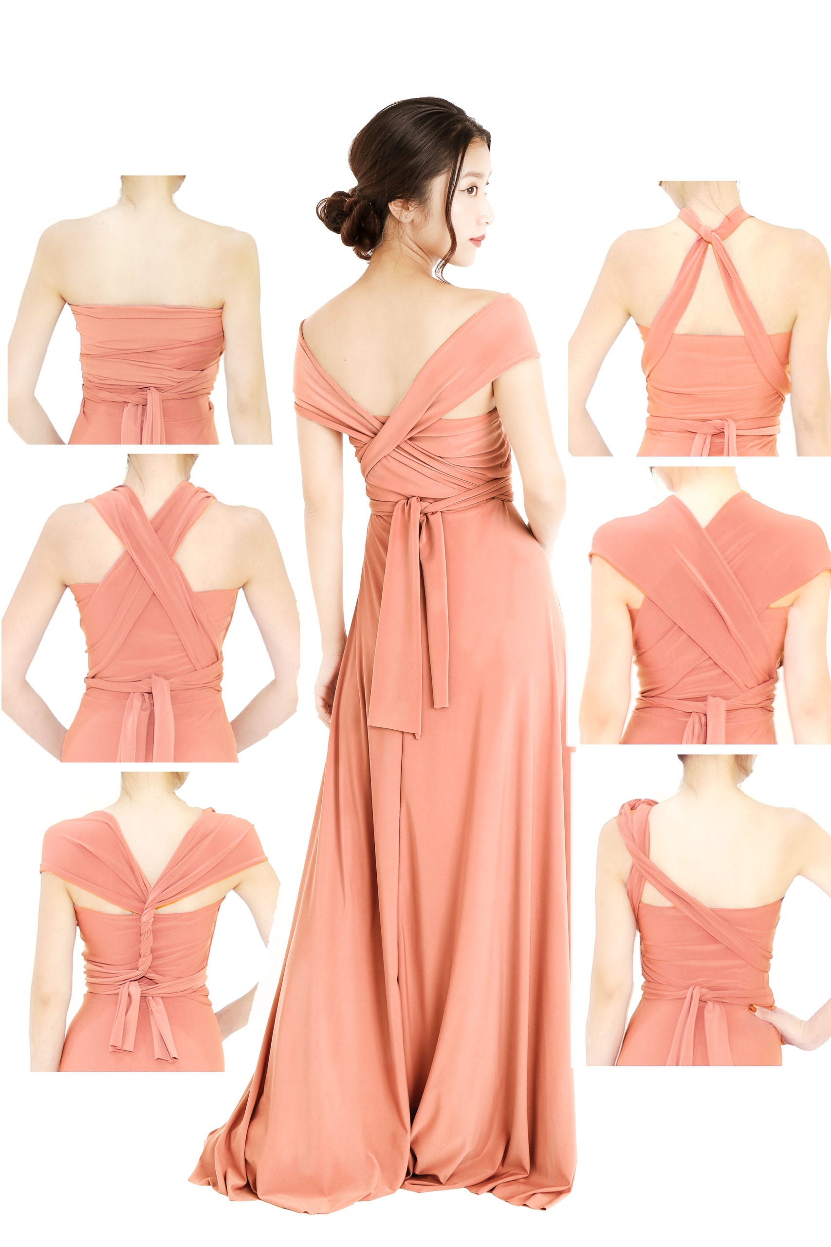 ツイスト＆ラップドレス TW002 ブライズメイド