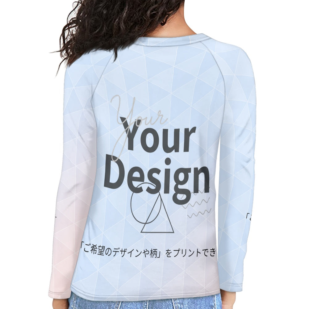 カスタムプリント 長袖ルーズTシャツ | P62