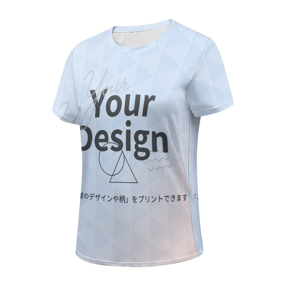 カスタムプリント レディースラウンドネックTシャツ | AZ13