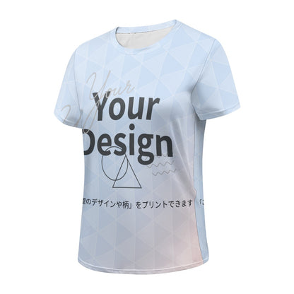 カスタムプリント レディースラウンドネックTシャツ | AZ13