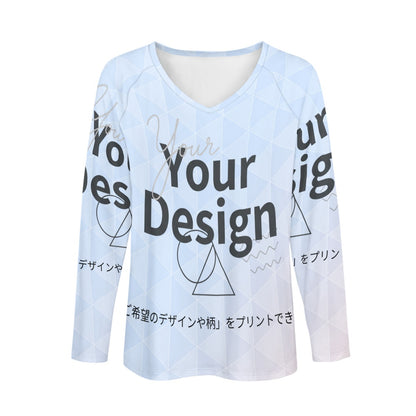 カスタムプリント 長袖ルーズTシャツ | P62