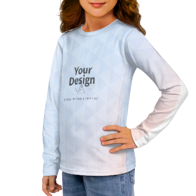 カスタムプリント キッズ長袖Tシャツ | CZB65
