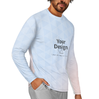 カスタムプリント メンズ長袖Tシャツ | CZB66