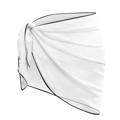 カスタムプリント レディースシフォンカバーアップ ロング丈 | CZB67
