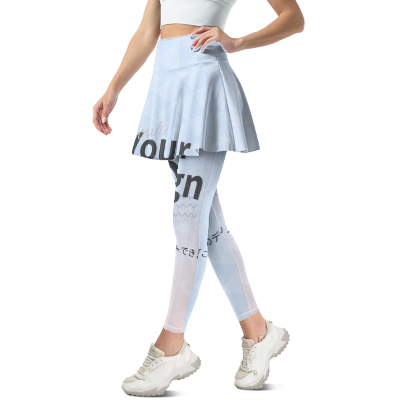 カスタムプリント レディース ヨガスカートパンツ | CZC71