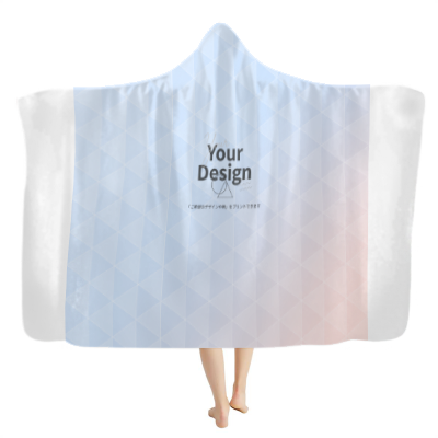 カスタムプリント フード付きブランケット | Z90