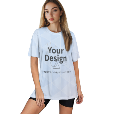 カスタムプリント コットン半袖Tシャツ | BZA89