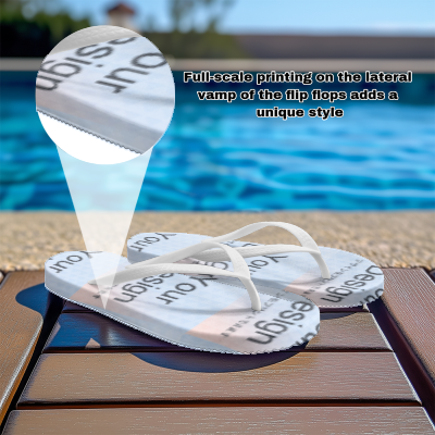 カスタムプリント レディースビーチサンダル | XZD1P