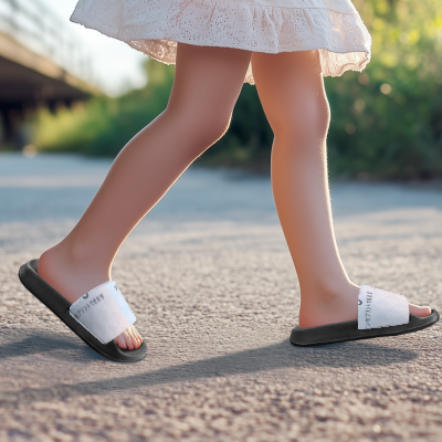カスタムプリント キッズ シャワーサンダル | XZD4