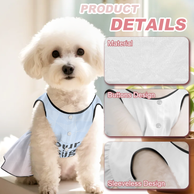 カスタムプリント 小型犬用 プリンセスドレス | CZC182