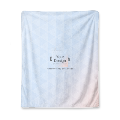 カスタムプリント フランネルブランケット（250GSM） | BZA188