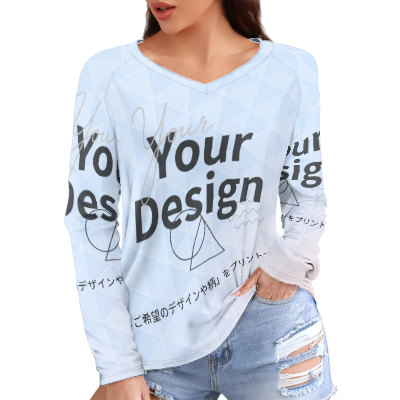 カスタムプリント 長袖ルーズTシャツ | P62