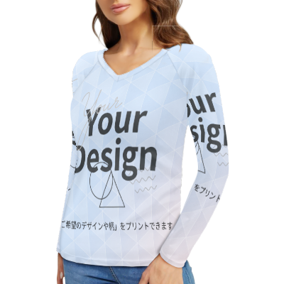 カスタムプリント 長袖ルーズTシャツ | P62