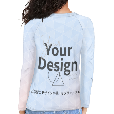 カスタムプリント 長袖ルーズTシャツ | P62