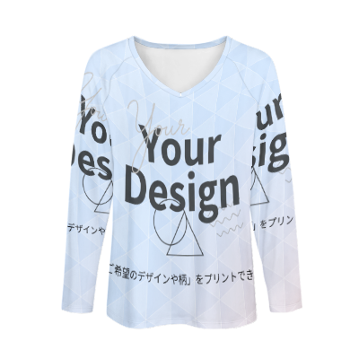 カスタムプリント 長袖ルーズTシャツ | P62