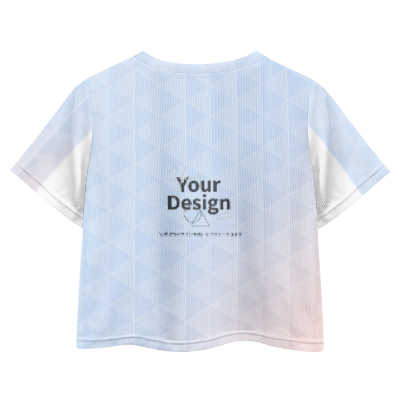 カスタムプリント ガールズクロップTシャツ | BZ96