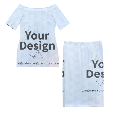 カスタムプリント マキシドレスセット | BZA7