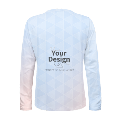 カスタムプリント メンズ長袖Tシャツ | HDFS011