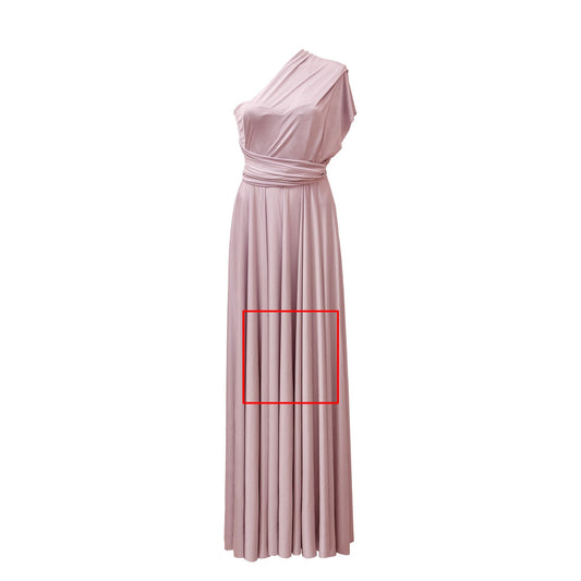 【OUTLET】*少々難あり ツイスト＆ラップドレス クリスタルローズ【即日発送】