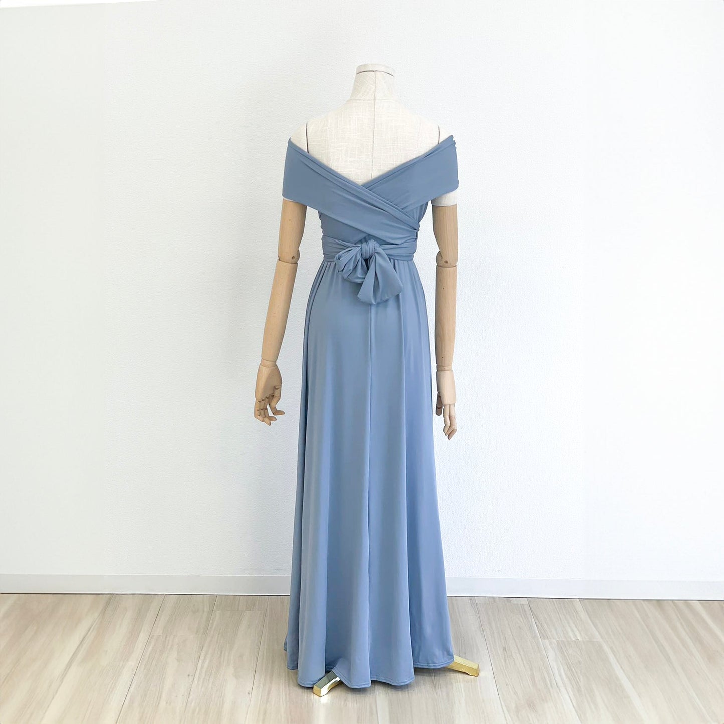 【スモーキーブルー】TW001 インフィニティドレス