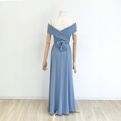 【スモーキーブルー】TW001 インフィニティドレス
