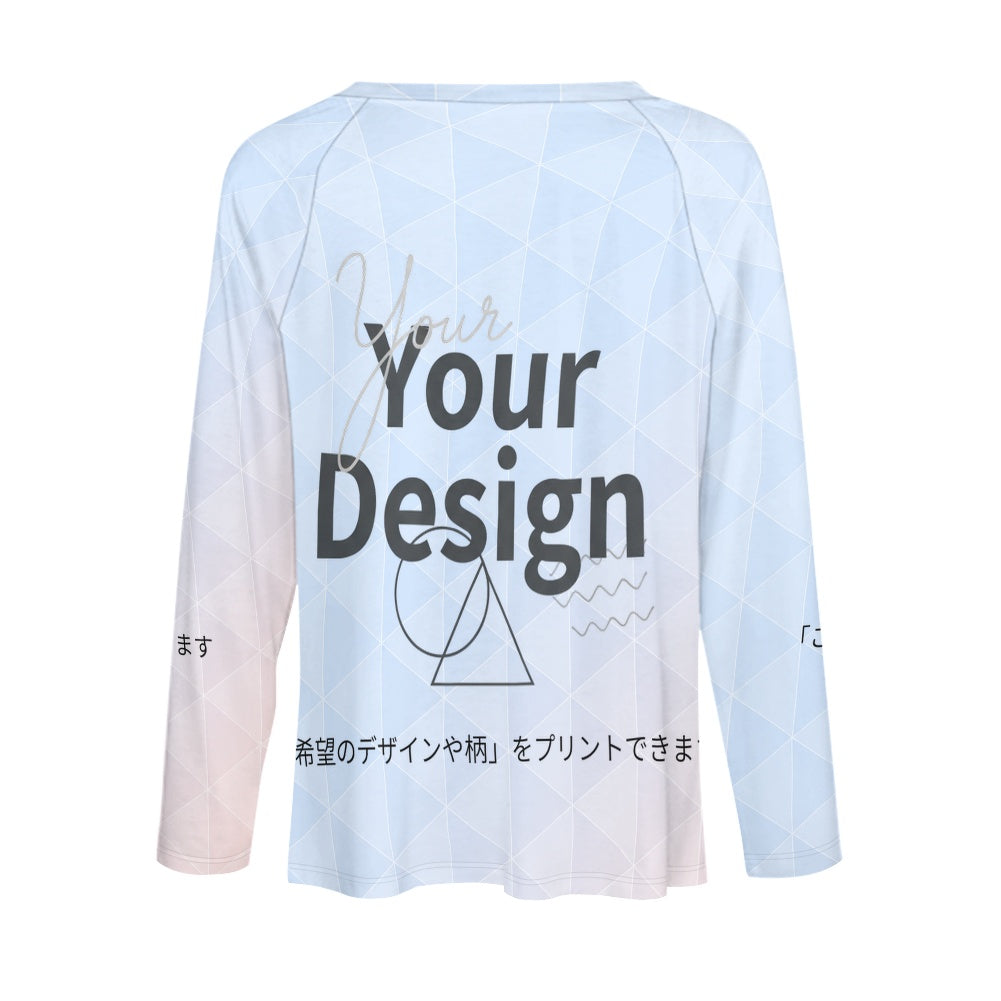 カスタムプリント 長袖ルーズTシャツ | P62