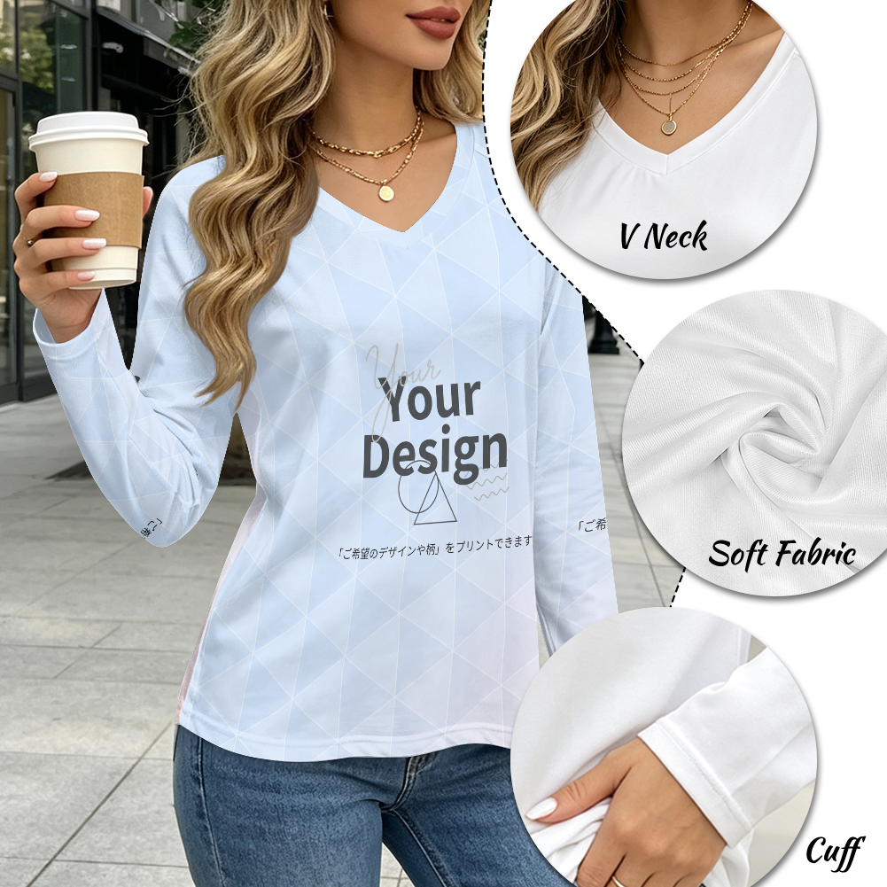 カスタムプリント 長袖ルーズTシャツ | P62