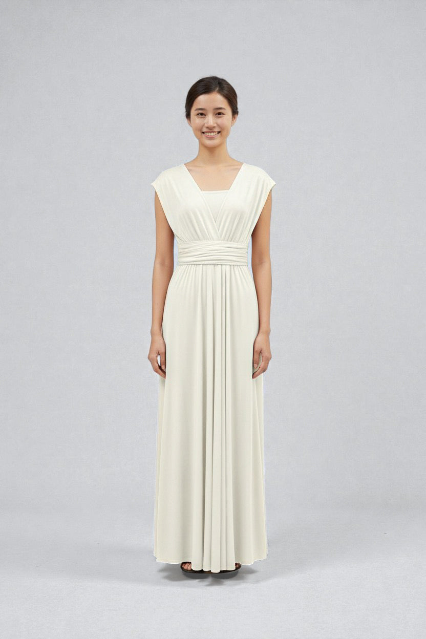 【アイボリー】TW001 インフィニティドレス [即日発送]