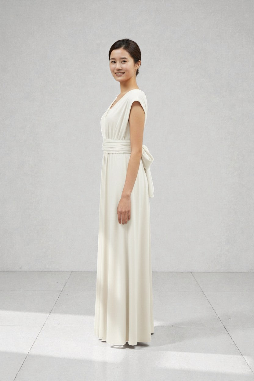 【アイボリー】TW001 インフィニティドレス [即日発送]