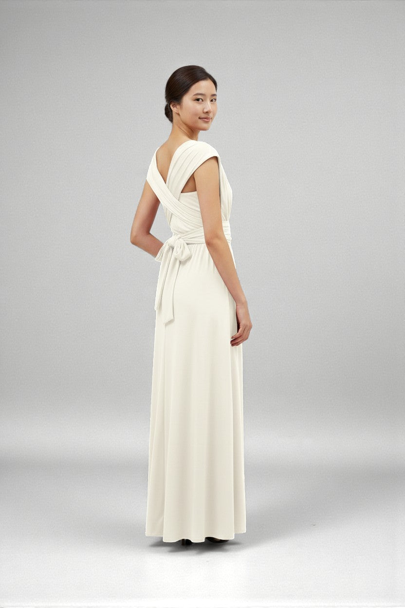 【アイボリー】TW001 インフィニティドレス [即日発送]