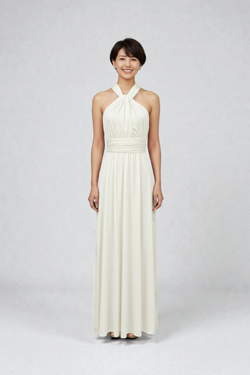 【アイボリー】TW001 インフィニティドレス [即日発送]